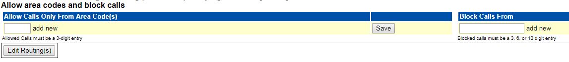 Block Calls From Specific Area Codes