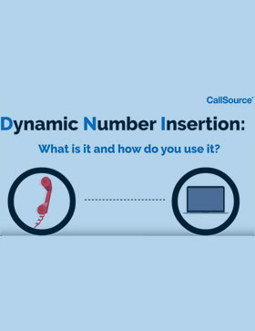 What is dynamic number insertion, and how can you use it