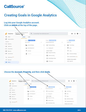 Creating Goals in Google Analytics