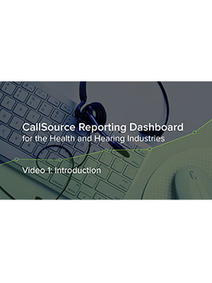 Health & Hearing: CS Reporting Dashboard – Video 1: Introduction