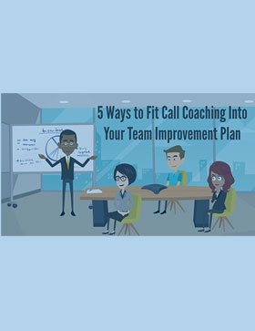 Video - How to fit call coaching into your team incentive plan