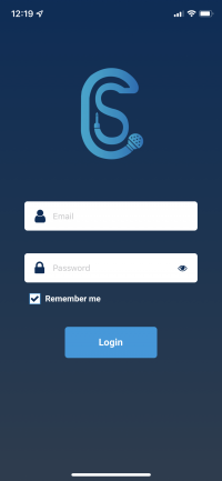 CSRecordNow Login Screen CSRecordNow Login Screen